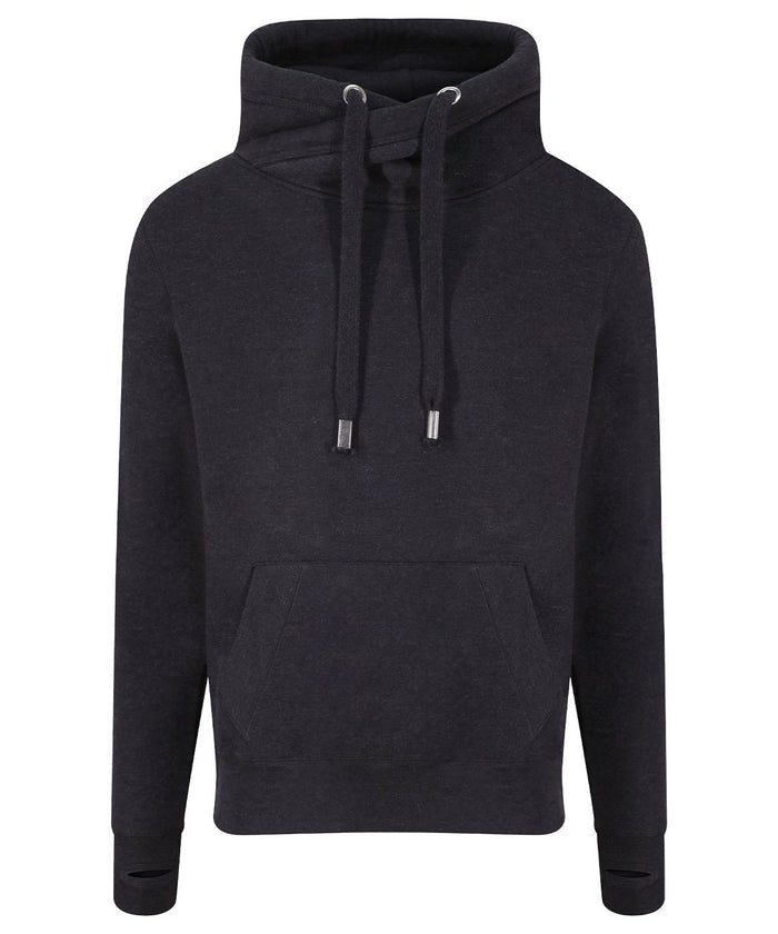 JH021 Cross Neck Hoodie