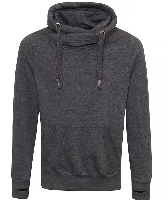 JH021 Cross Neck Hoodie