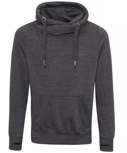 JH021 Cross Neck Hoodie