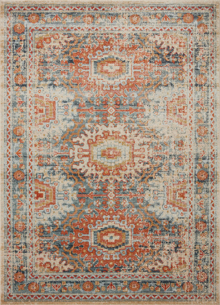 The Rug Corner Loloi II Jocelyn Mist / Multi