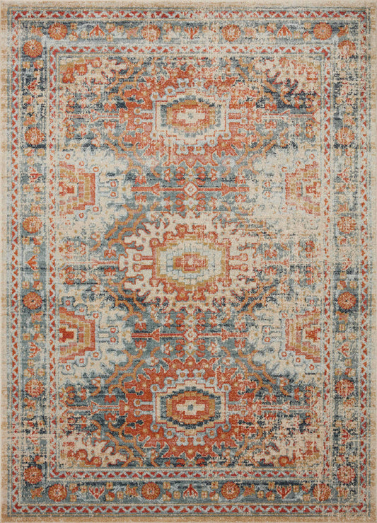 The Rug Corner Loloi II Jocelyn Mist / Multi