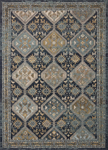The Rug Corner Loloi II Jocelyn Navy / Blue