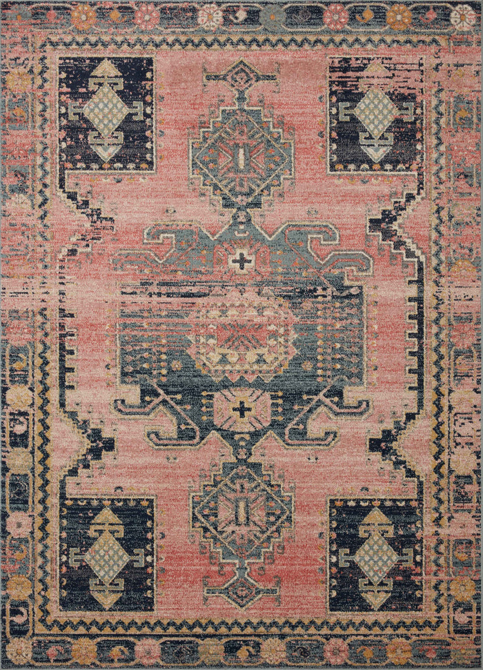 The Rug Corner Loloi II Jocelyn Rose / Rose