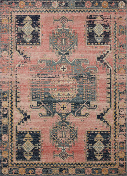 The Rug Corner Loloi II Jocelyn Rose / Rose