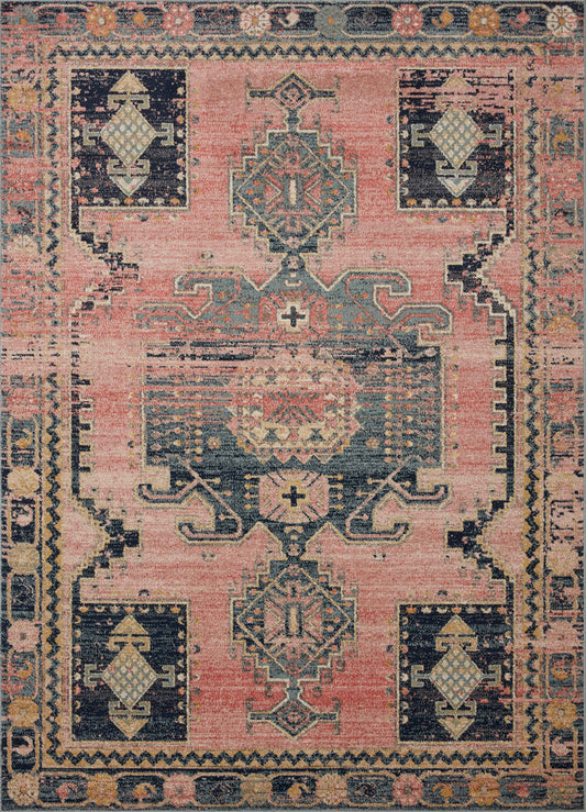 The Rug Corner Loloi II Jocelyn Rose / Rose