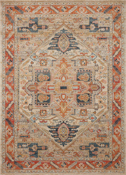 The Rug Corner Loloi II Jocelyn Sand / Multi