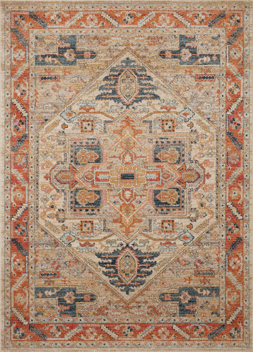 The Rug Corner Loloi II Jocelyn Sand / Multi