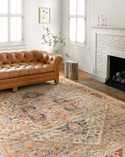 The Rug Corner Loloi II Jocelyn Sand / Multi