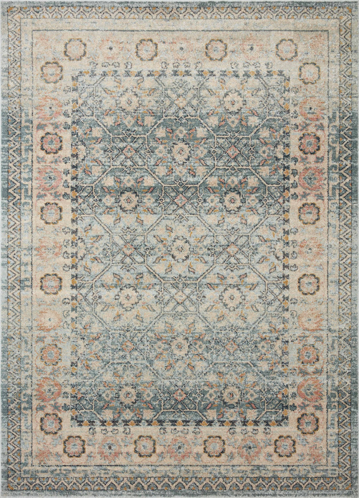 The Rug Corner Loloi II Jocelyn Sky / Multi