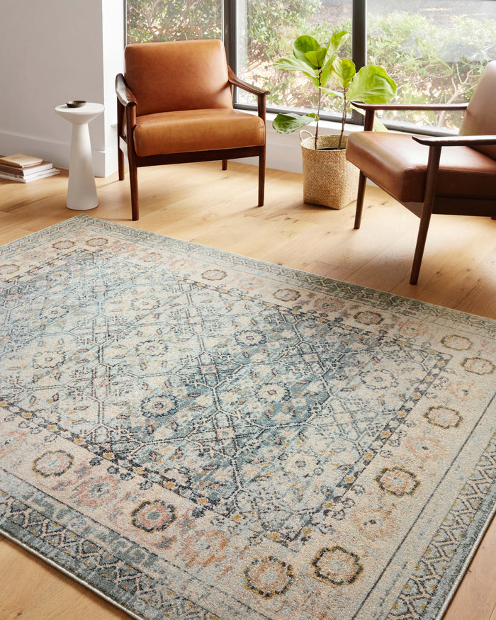 The Rug Corner Loloi II Jocelyn Sky / Multi