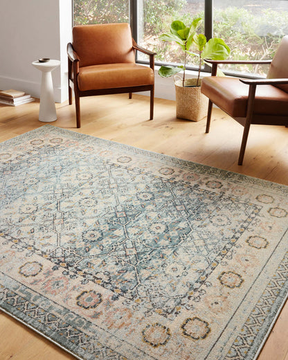 The Rug Corner Loloi II Jocelyn Sky / Multi