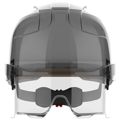 JSP EVO VISTAlens Safety Helmet with Integrated Eyewear - Vented - Wheel Ratchet
