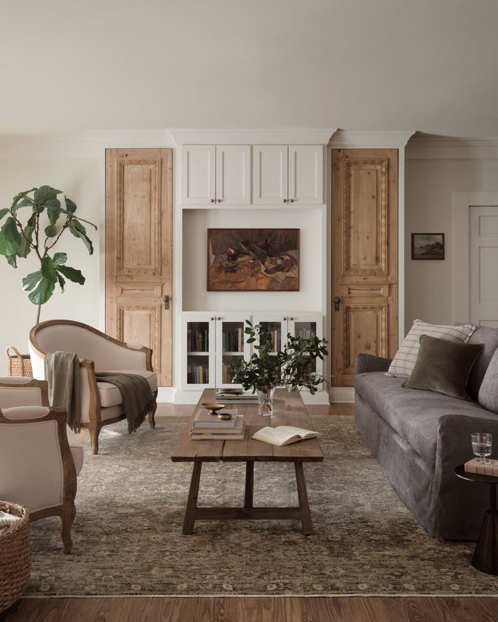 The Rug Corner Magnolia Home by Joanna Gaines x Loloi Junie Lagoon / Natural