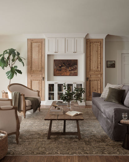 The Rug Corner Magnolia Home by Joanna Gaines x Loloi Junie Lagoon / Natural