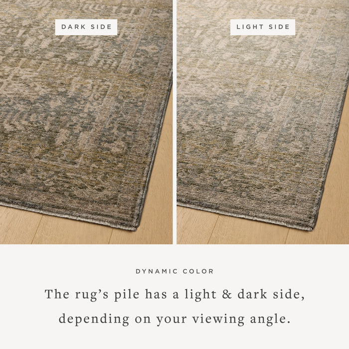 The Rug Corner Magnolia Home by Joanna Gaines x Loloi Junie Moss / Natural
