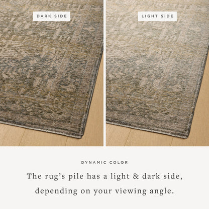 The Rug Corner Magnolia Home by Joanna Gaines x Loloi Junie Moss / Natural