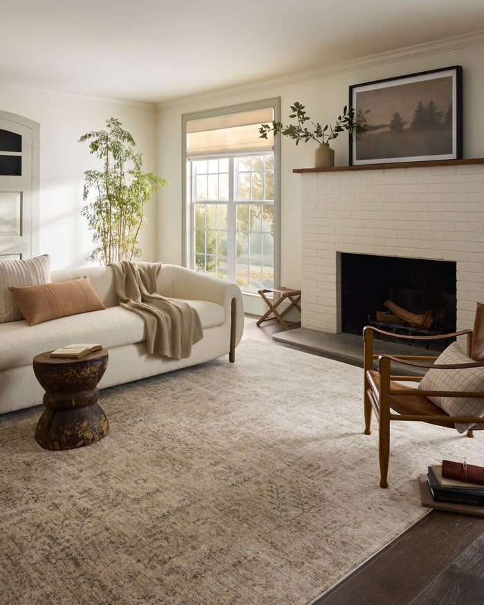 The Rug Corner Magnolia Home by Joanna Gaines x Loloi Junie Oatmeal / Smoke