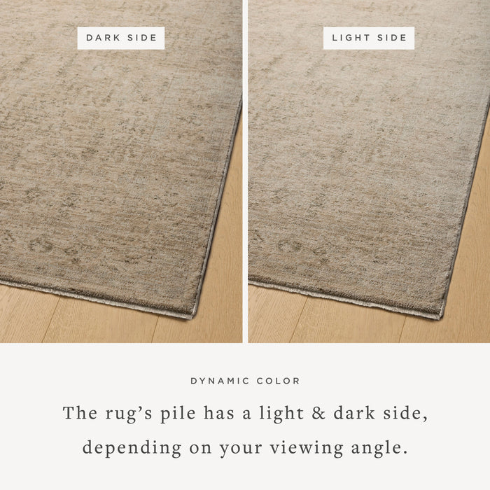 The Rug Corner Magnolia Home by Joanna Gaines x Loloi Junie Oatmeal / Smoke