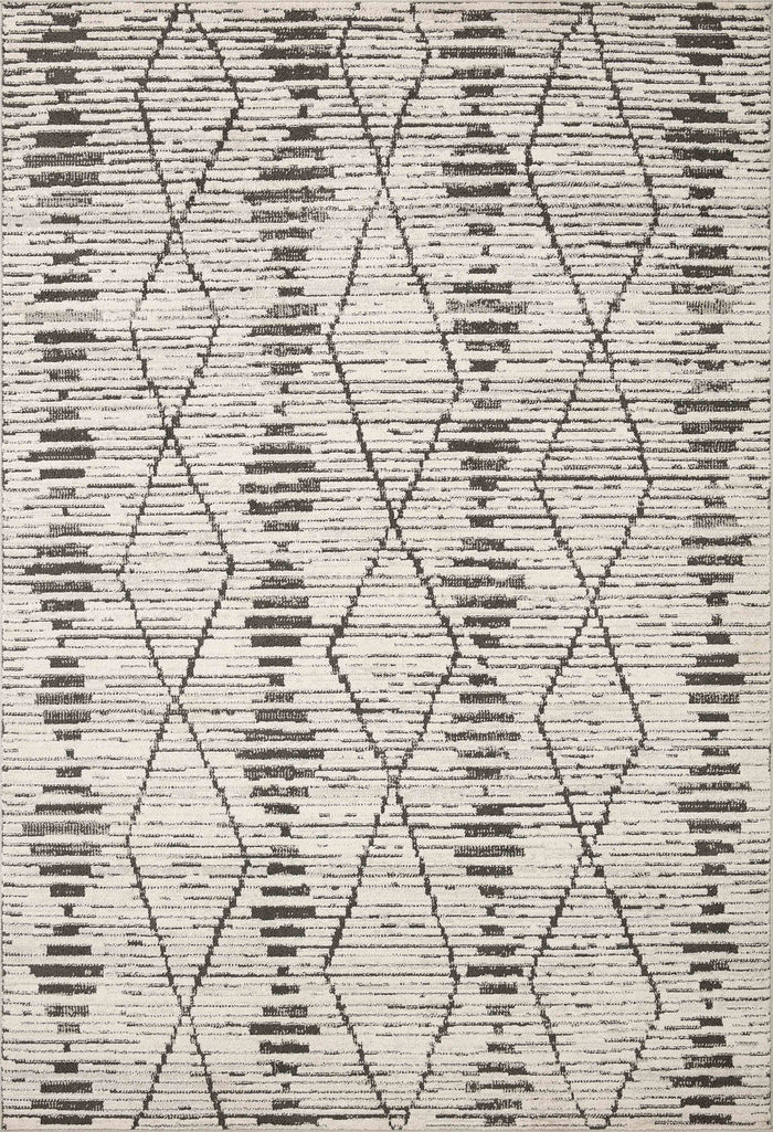 The Rug Corner Loloi II Kamala Charcoal / Dove
