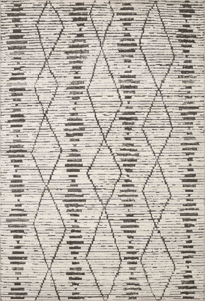 The Rug Corner Loloi II Kamala Charcoal / Dove