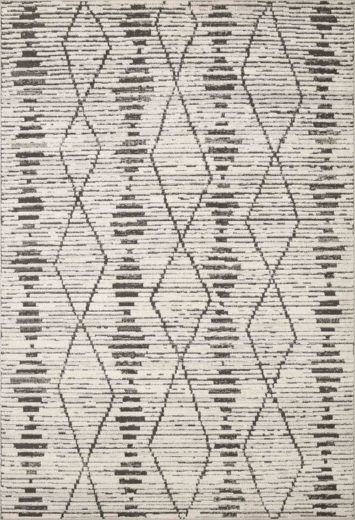 The Rug Corner Loloi II Kamala Charcoal / Dove