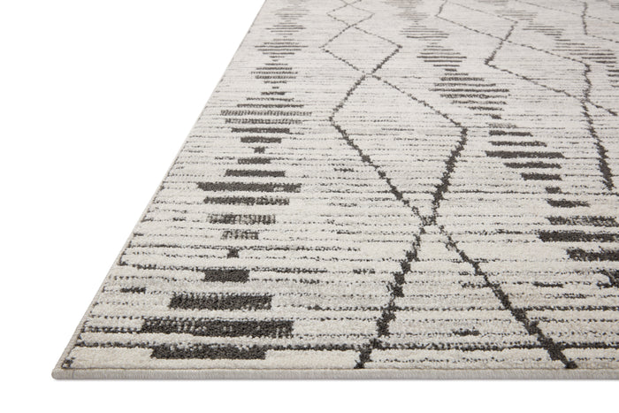 The Rug Corner Loloi II Kamala Charcoal / Dove