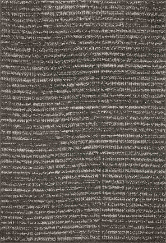The Rug Corner Loloi II Kamala Charcoal / Ivory