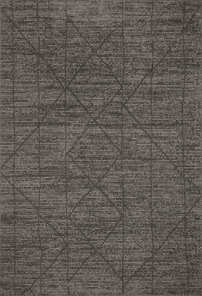 The Rug Corner Loloi II Kamala Charcoal / Ivory