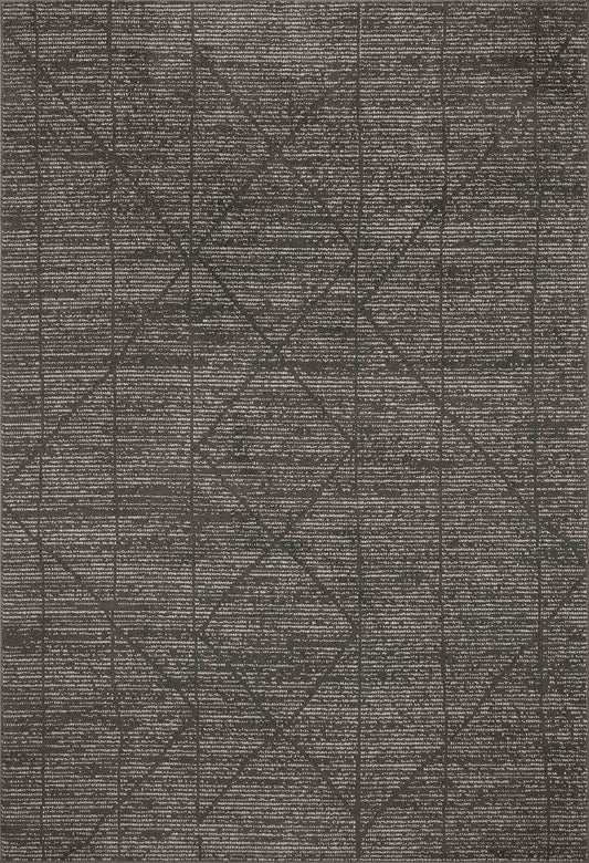 The Rug Corner Loloi II Kamala Charcoal / Ivory