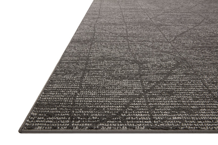 The Rug Corner Loloi II Kamala Charcoal / Ivory