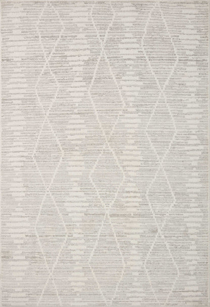 The Rug Corner Loloi II Kamala Ivory / Silver