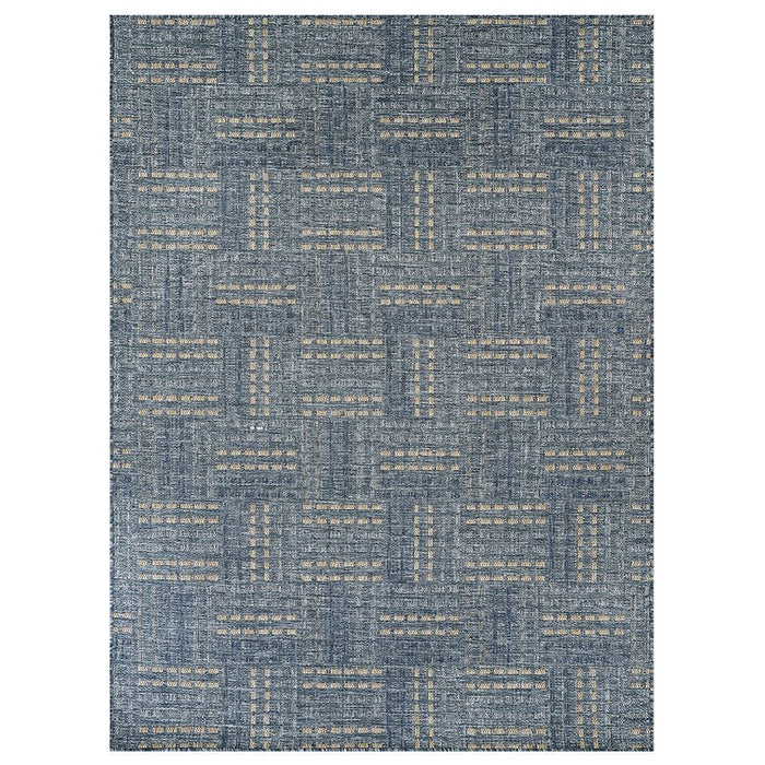 Knots 964 Area Rug - 8' x 10' - Denim - Wichita Home Outlet