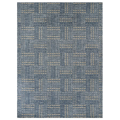 Knots 964 Area Rug - 8' x 10' - Denim - Wichita Home Outlet