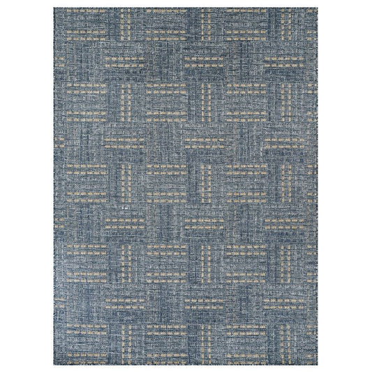 Knots 964 Area Rug - 8' x 10' - Denim - Wichita Home Outlet