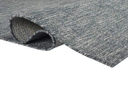 Knots 965 Area Rug - 5' x 7' - Denim - Wichita Home Outlet