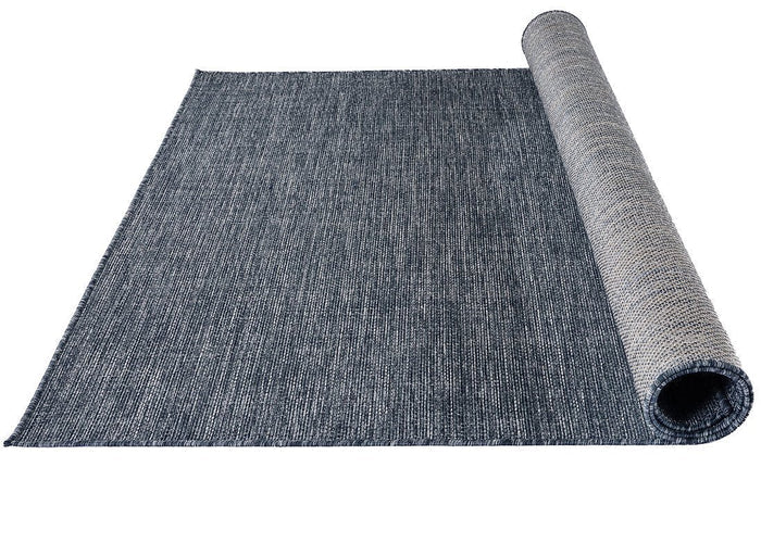 Knots 965 Area Rug - 5' x 7' - Denim - Wichita Home Outlet