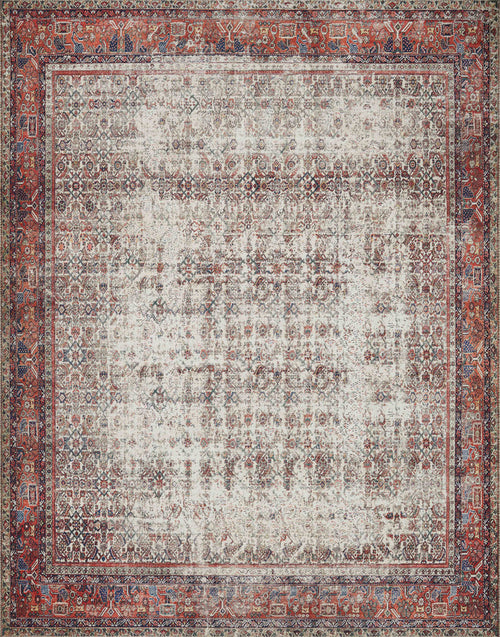 The Rug Corner Loloi II Layla Ivory / Brick