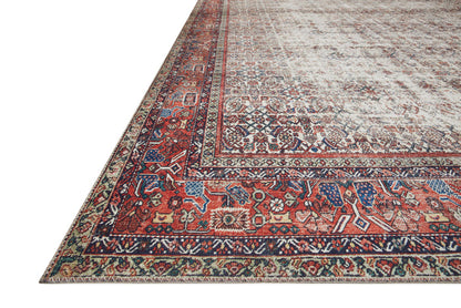 The Rug Corner Loloi II Layla Ivory / Brick