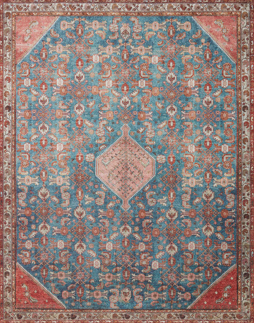 The Rug Corner Loloi II Layla Marine / Clay