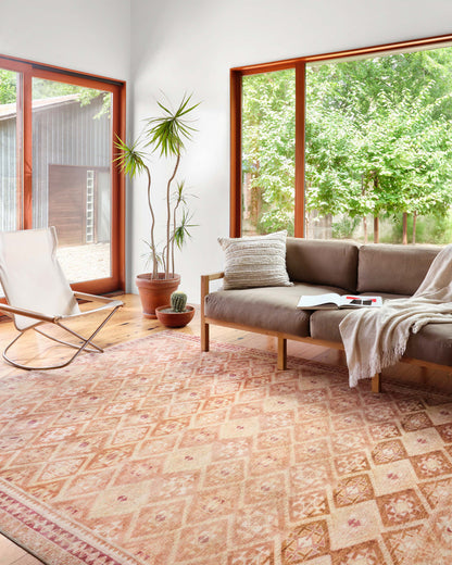 The Rug Corner Loloi II Layla Natural / Spice