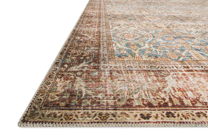 The Rug Corner Loloi II Layla Ocean / Rust