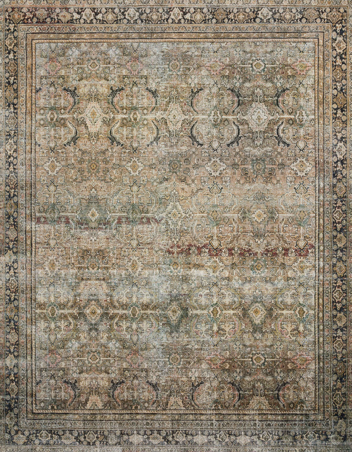 The Rug Corner Loloi II Layla Olive / Charcoal