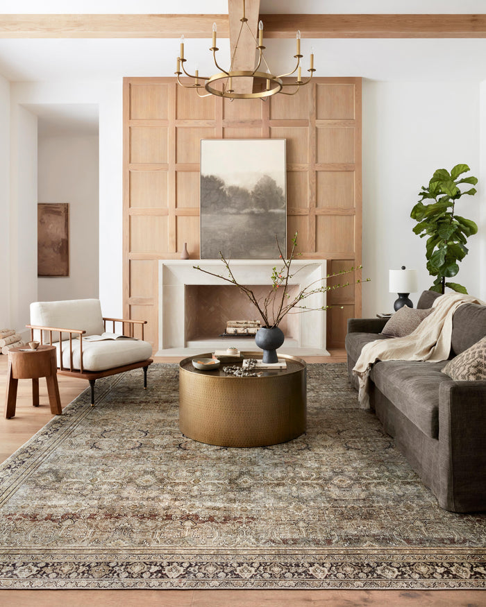 The Rug Corner Loloi II Layla Olive / Charcoal