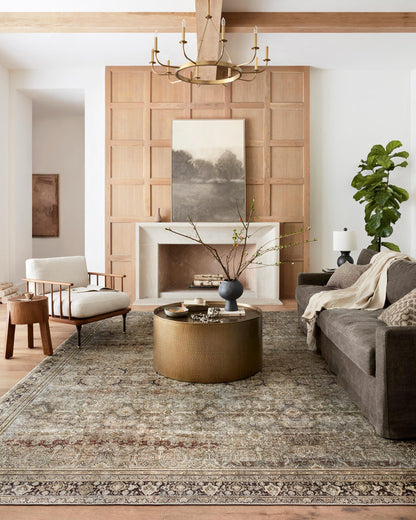 The Rug Corner Loloi II Layla Olive / Charcoal