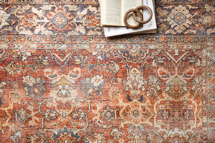 The Rug Corner Loloi II Layla Spice / Marine