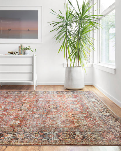 The Rug Corner Loloi II Layla Spice / Marine