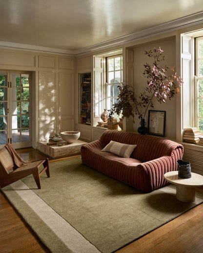 The Rug Corner Leanne Ford x Loloi Leanne Ford - Craven Light Olive / Oatmeal Area Rug