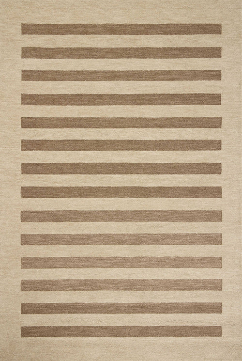 The Rug Corner Leanne Ford x Loloi Craven Oatmeal / Bark