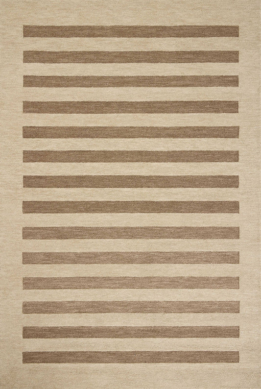 The Rug Corner Leanne Ford x Loloi Craven Oatmeal / Bark