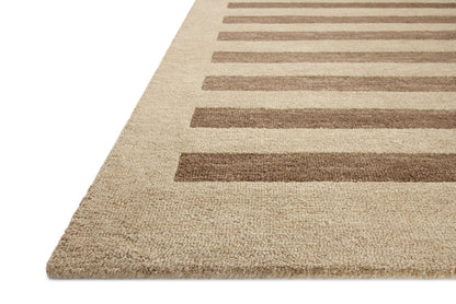 The Rug Corner Leanne Ford x Loloi Craven Oatmeal / Bark